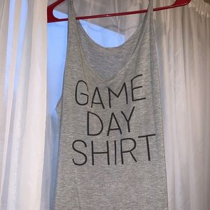 “Game Day Shirt” Tank Top